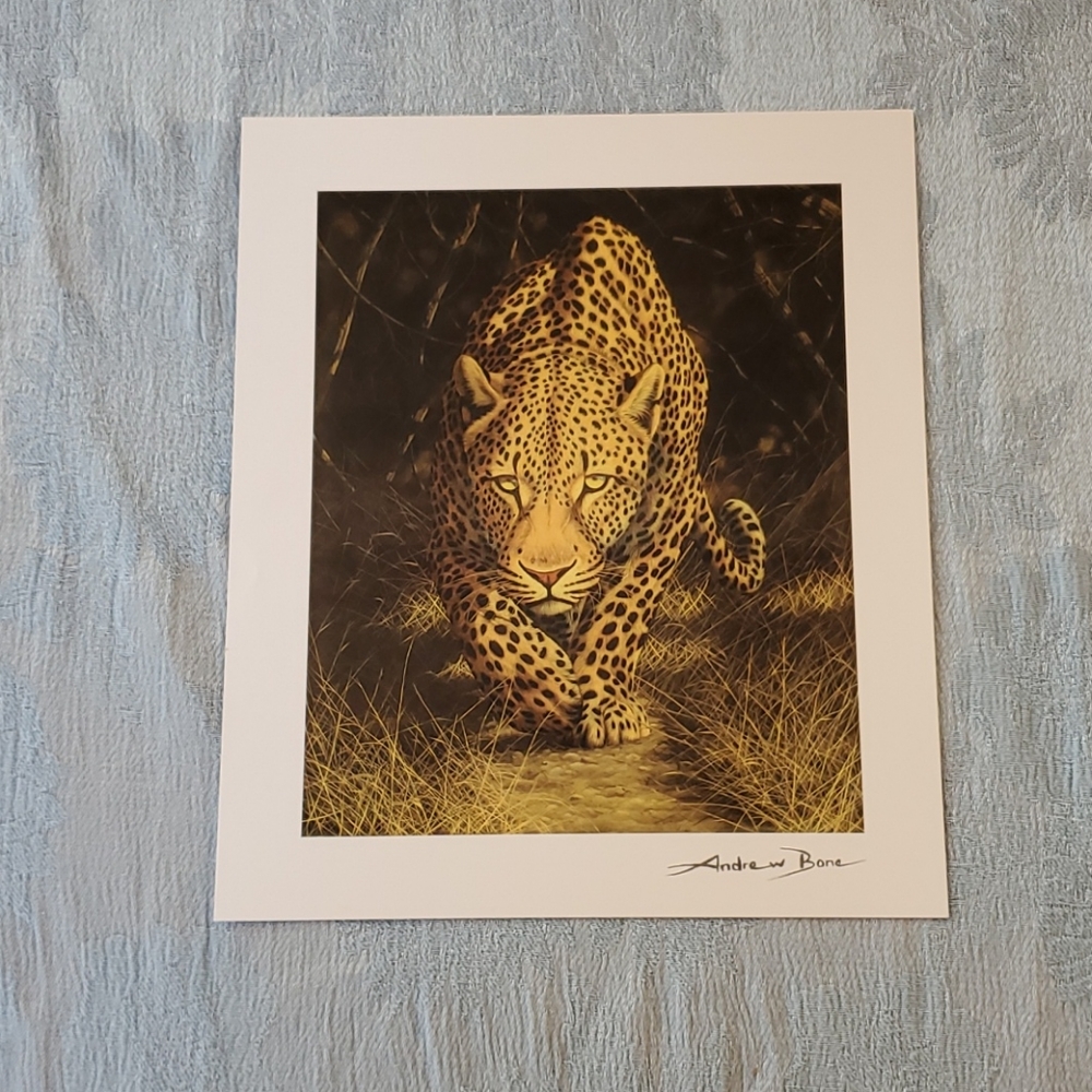 ANDREW BONE, "African Mystique" seriolithograph